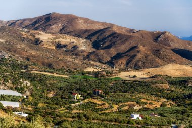 Işık akşam Cretan ülke çapında, Yunanistan