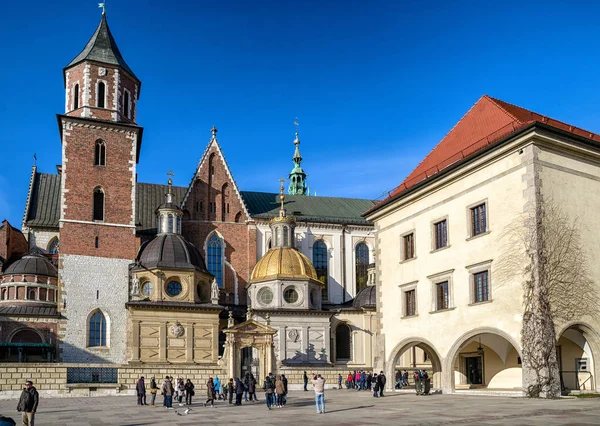 Wawel, Cracóvia - Polónia — Fotografia de Stock