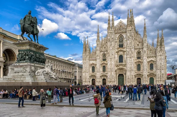 Piazza del Duomo, Milan - Italy — 스톡 사진