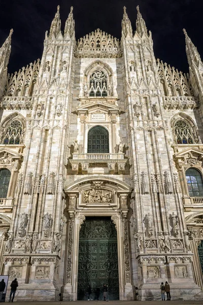밀라노 대성당, 이탈리아 — 스톡 사진
