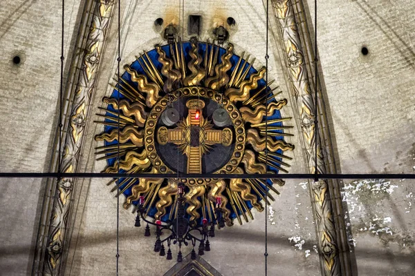 Relíquia da paixão de Jesus Cristo na Catedral de Milão, Itália — Fotografia de Stock