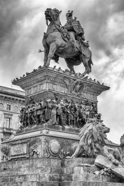 Vittorio Emanuele II anıtı, Milano, İtalya