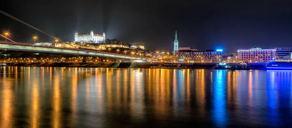 Panorama de Bratislava, Eslováquia — Fotografia de Stock