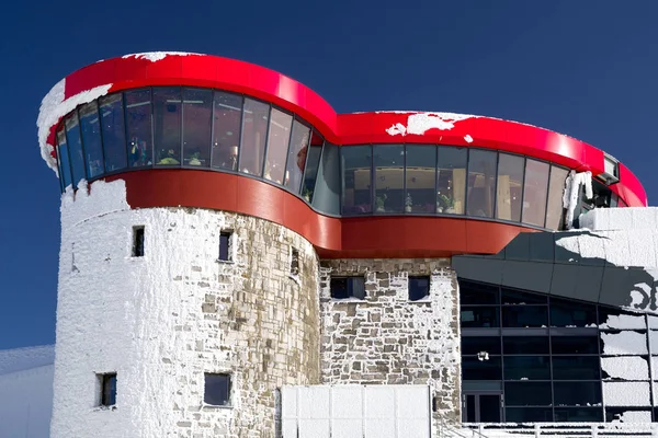 Restaurant Rotunda at hill Chopok, Slovakia — Stock Photo, Image