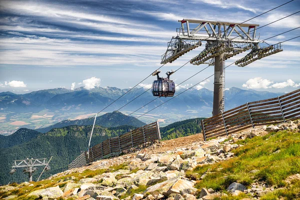 Demanovska Dolina Slowakije Jun Ropeway Funitel Het Lage Tatra Gebergte — Stockfoto