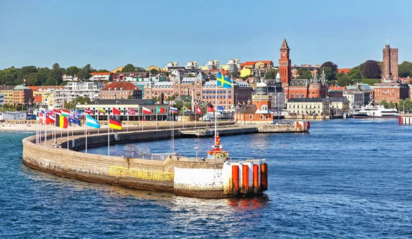 Helsingborg Zweden August Haven Stad Augustus 2012 Helsingborg — Stockfoto