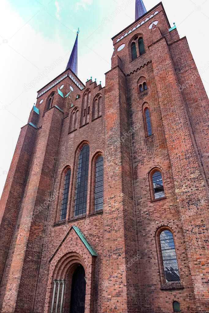 Roskilde cathedral - lutheran church in Denmark