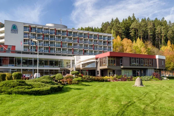 Lucky Slovakia October Building Spa Lucky Region Liptov October 2019 — Stock Photo, Image