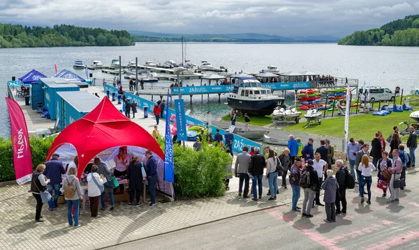 Bobrovnik Eslovaquia Mayo Resort Marina Liptov Cerca Del Lago Liptovska —  Fotos de Stock