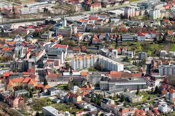 Centrum Města Ružomberok Slovensku — Stock fotografie