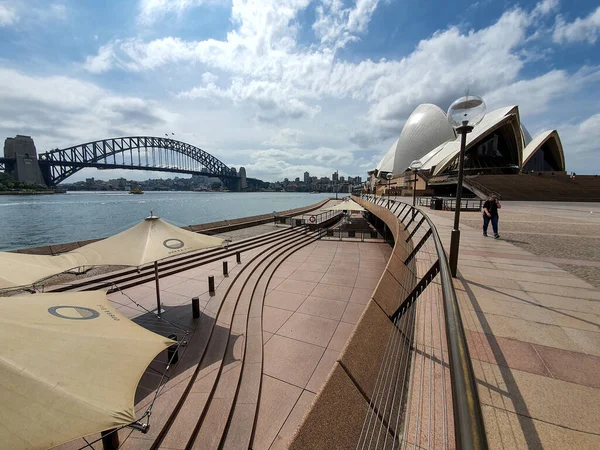 Opera Huis Opera Bar Sydney Zijn Rustig Leeg Met Mensen — Stockfoto