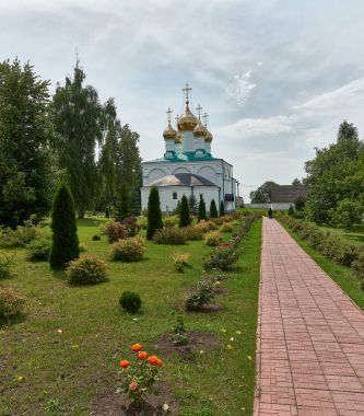 Solotchinsky Kadınlar Manastırı, Ryazan, Rusya Federasyonu.