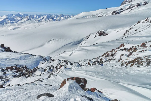 Βουνό Baksan κοιλάδα, Elbrus, Ρωσία. — Φωτογραφία Αρχείου