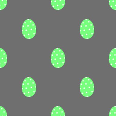 Dekoratif boyama kitabı için vektör öğelerinde Paskalya yumurta. Renkli dekoratif seamless modeli