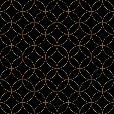 Art Deco Kusursuz Desen. Geometrik dekoratif doku. Vektör illüstrasyonu.
