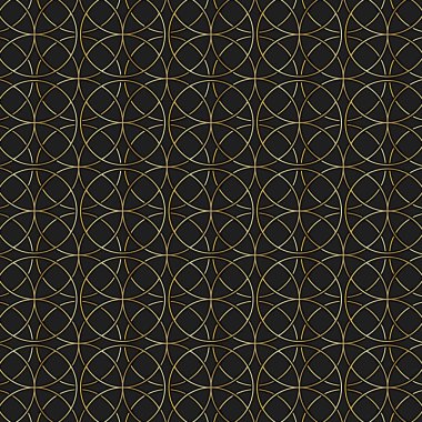 Art Deco Kusursuz Desen. Geometrik dekoratif doku. Vektör illüstrasyonu.