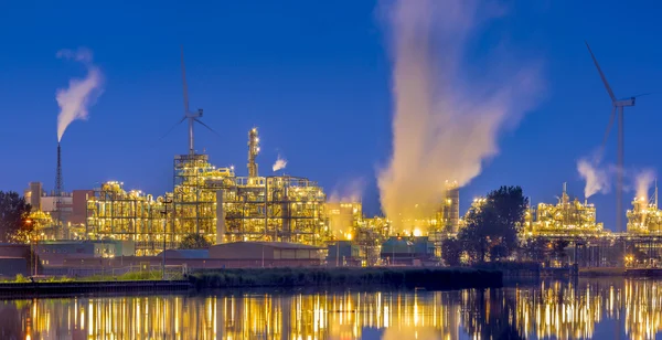 Chemické industriální panorama — Stock fotografie