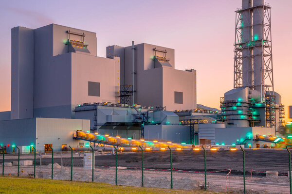 New coal and biomass powered plant