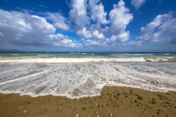 Mediterranean beach near Polis Cyprus — Stock Photo, Image