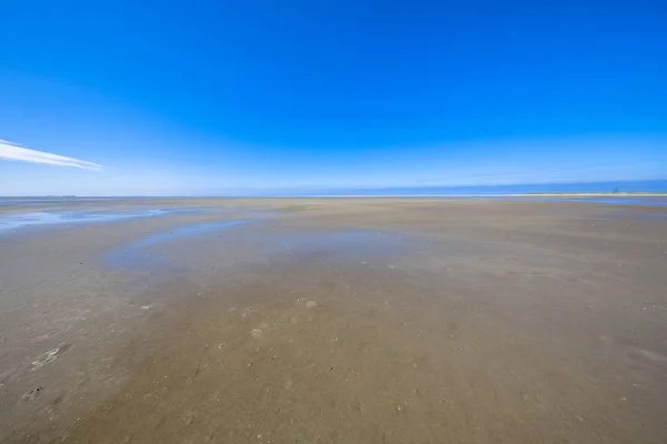 Pustka mudflats Morza Wattowego — Zdjęcie stockowe