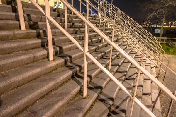 Escaleras anchas en el estadio — Foto de Stock