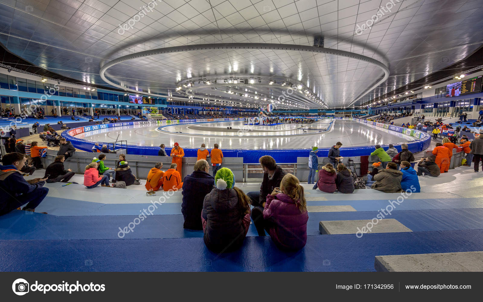 Ice Stadium Heerenveen Stock Editorial Photo C Creativenature 171342956