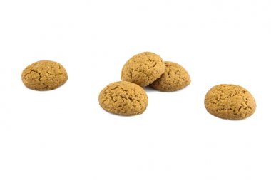 Beyaz üzerine pepernoten grup