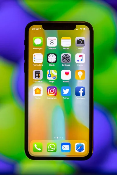 Nuevo Apple IPhone X — Foto de Stock