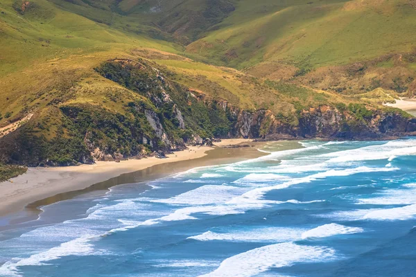 Otago Peninsula kusten — Stockfoto