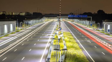 Otoyol tüneli gece ile