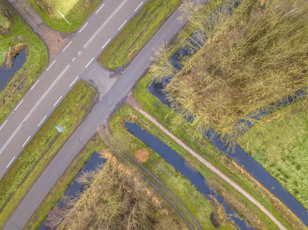 Multi verkeer kruispunt — Stockfoto