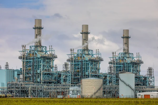 Modern çok yakıt enerji santrali — Stok fotoğraf