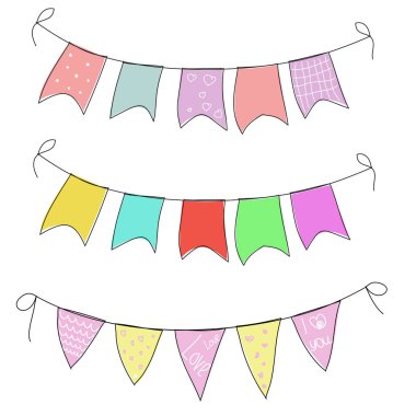 Sevgililer günü için renkli onay kutuları