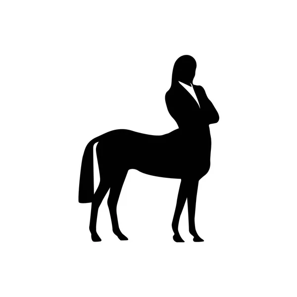 İş Centaur. İş kadını