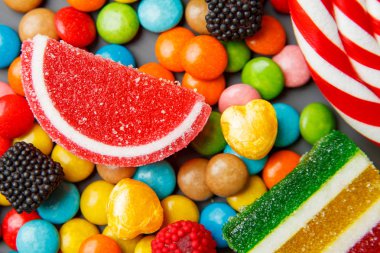 Renkli şeker arkaplanı