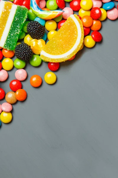 Fruit jelly candies — Stock Photo, Image