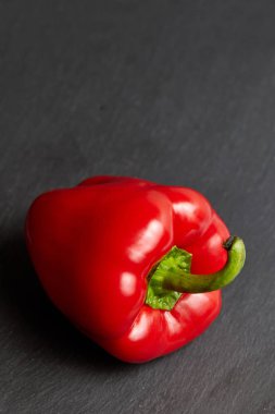 Kırmızı Pul biber. yakın çekim