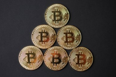 Bitcoin altın paralar