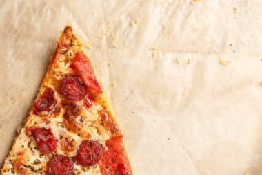 Güzel pizza teslimat kutusu