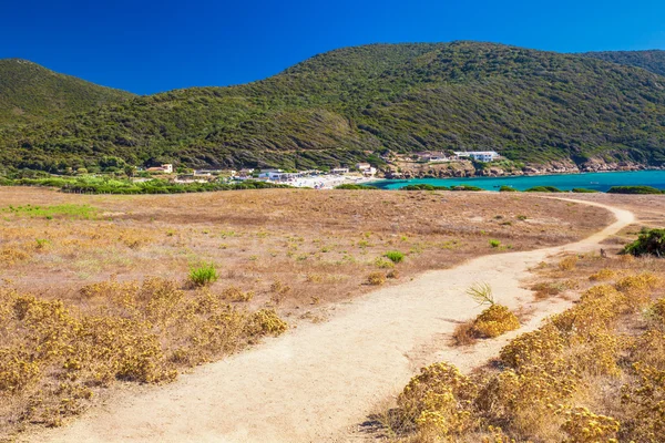 Petit Capo beach near Ajaccio, Corsica, France — Stock Photo, Image