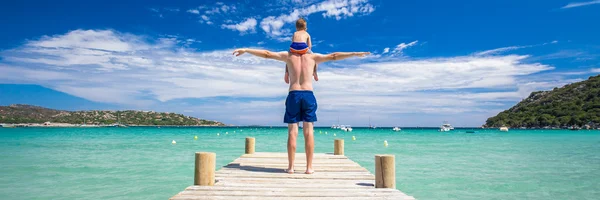 Playa de Santa Giulia, Córcega, Francia — Foto de Stock