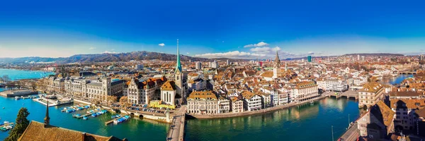 Pusat kota Zurich — Stok Foto