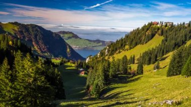 View to Grosser, Kleiner Mythen