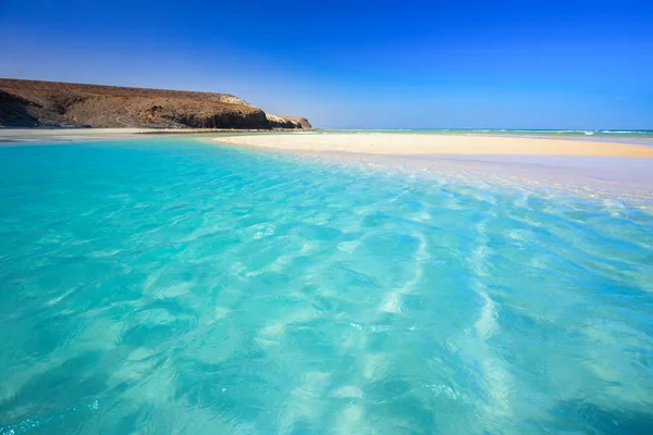 Laguna verde con acqua limpida — Foto Stock