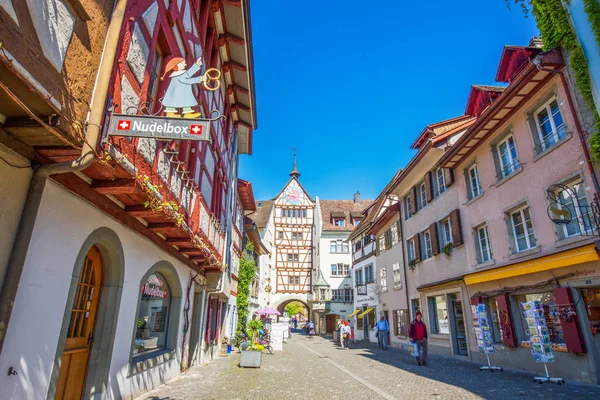 Stein Am Rhein falu — Stock Fotó