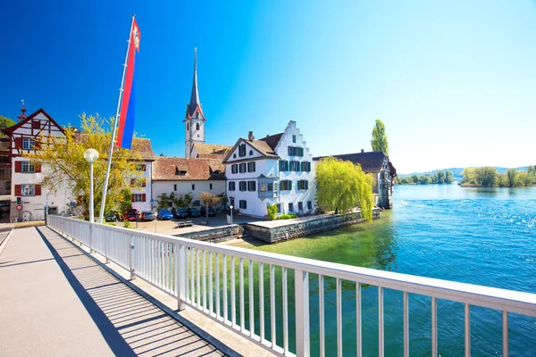 Stein am Rhein village — Stok Foto