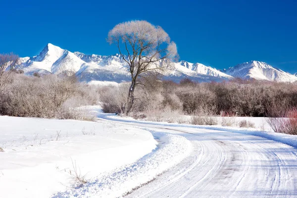 Montagnes Krivan en Hautes Tatras — Photo