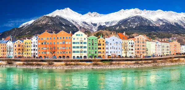 Stadsbilden i Innsbruck centrum — Stockfoto