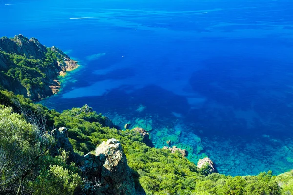 Impresionante costa de Córcega — Foto de Stock