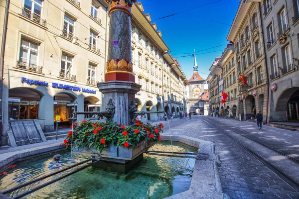 Blick auf die Altstadt, Schweiz — Stockfoto